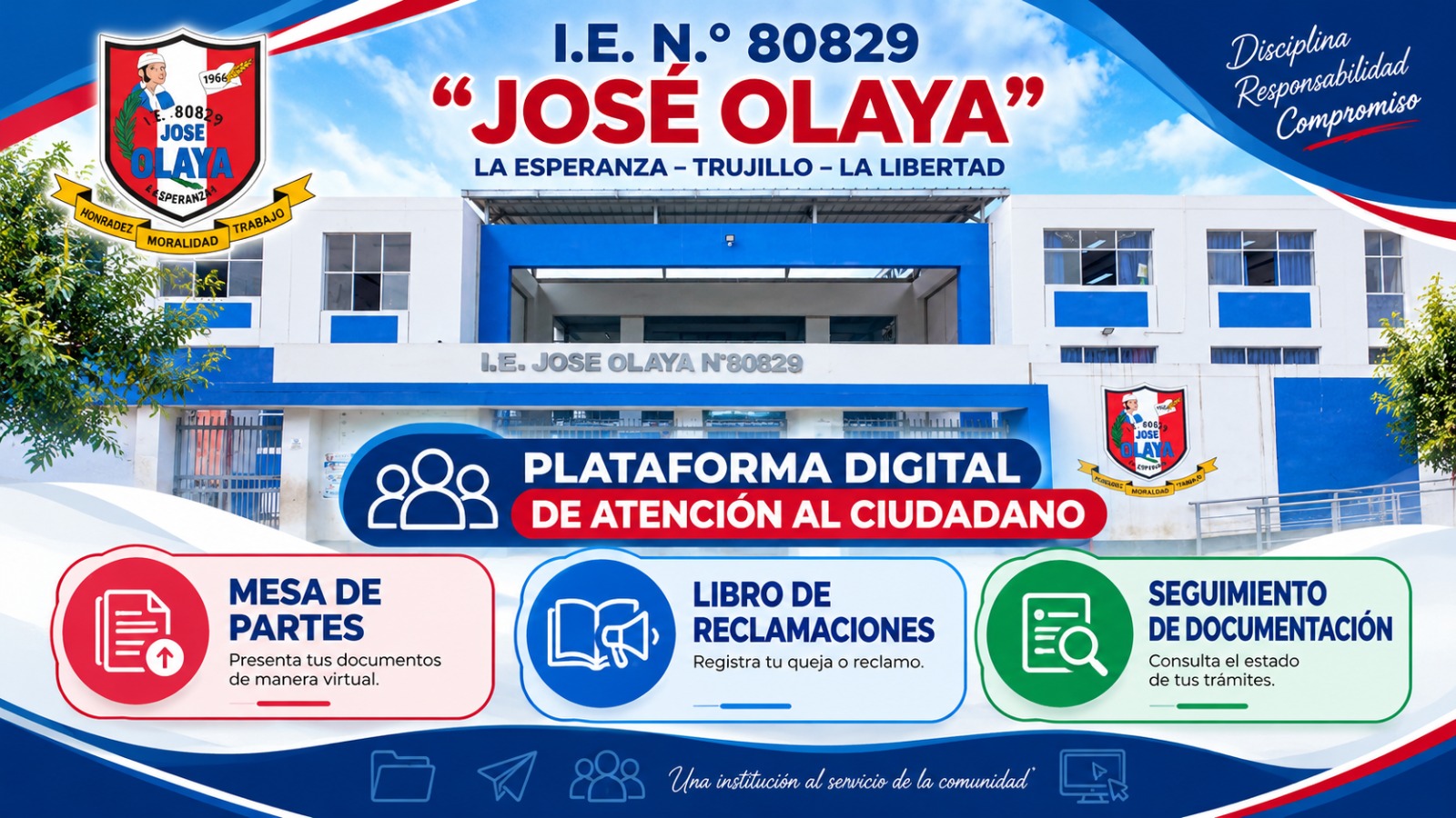 Banner I.E. José Olaya